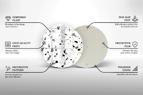 Cutting board Decorative stone gres