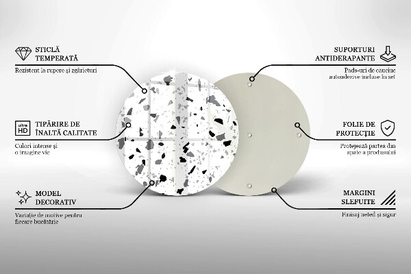 Cutting board Decorative stone gres