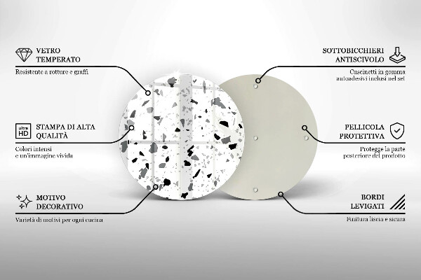 Cutting board Decorative stone gres