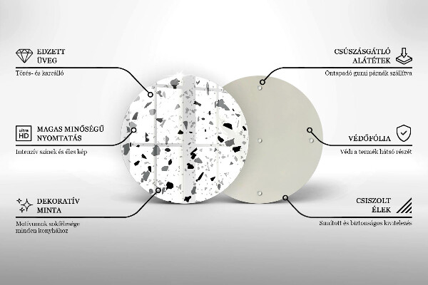 Cutting board Decorative stone gres