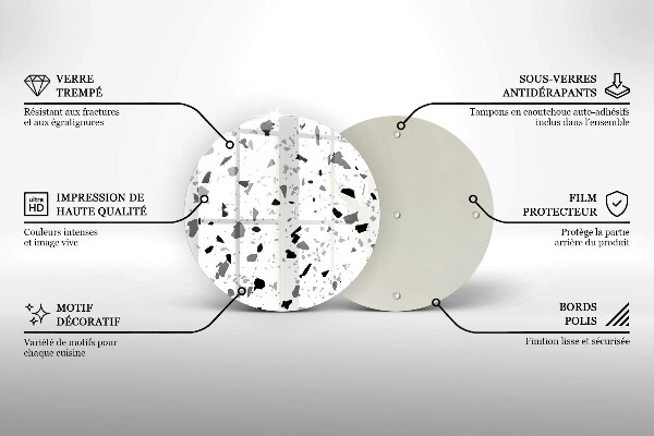 Cutting board Decorative stone gres