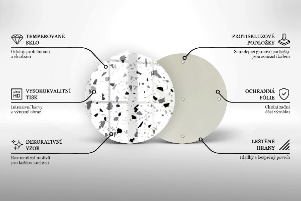 Cutting board Decorative stone gres