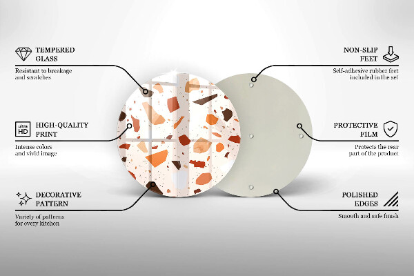 Cutting board Decorative stone stone