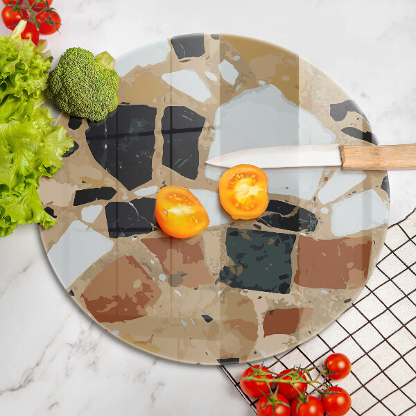 Cutting board Decorative stones