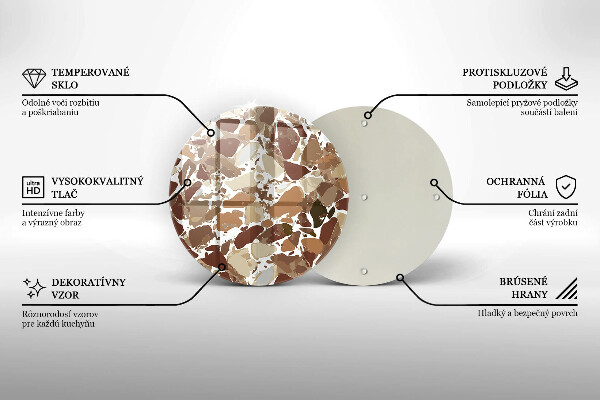 Cutting board Decorative stone stains