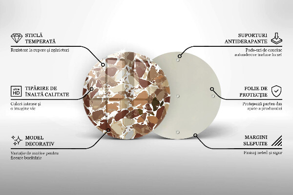 Cutting board Decorative stone stains