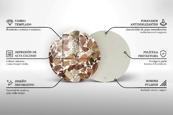 Cutting board Decorative stone stains