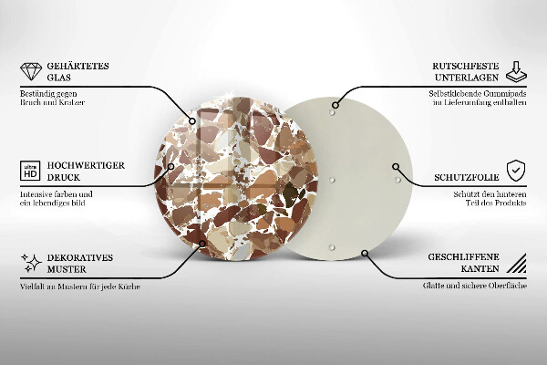 Cutting board Decorative stone stains