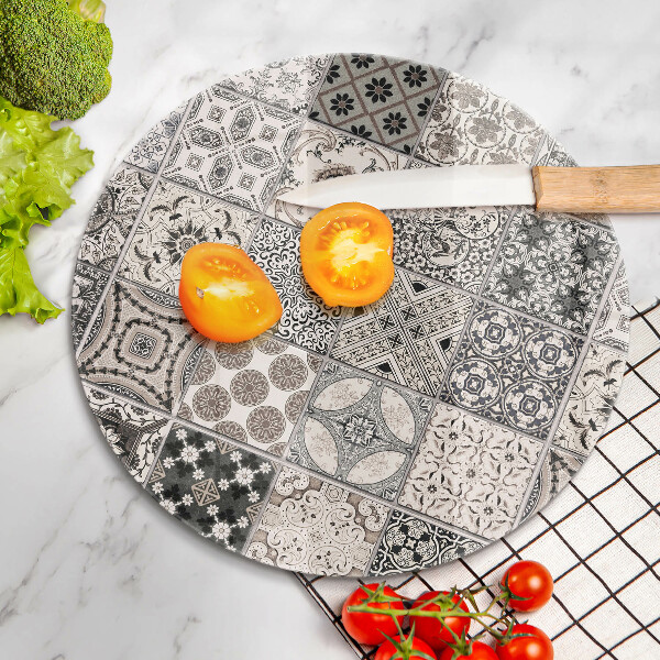 Glass worktop protector Decorative tiles