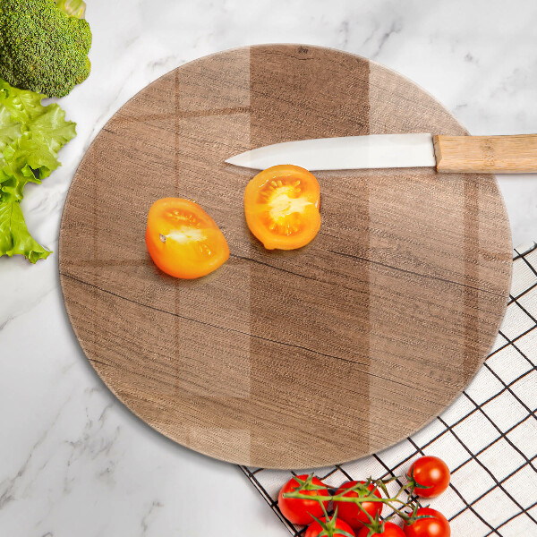 Glass worktop protector Wood texture