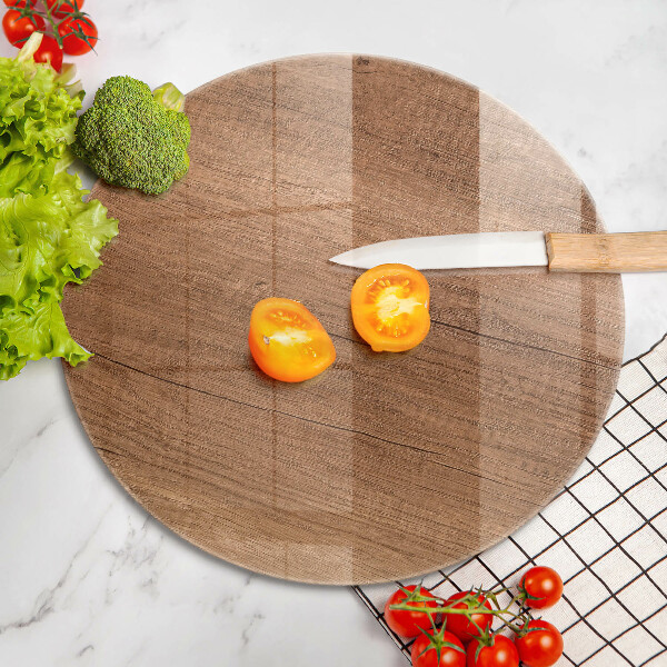 Glass worktop protector Wood texture