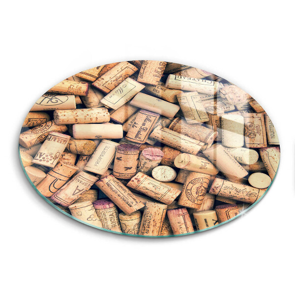 Chopping board Wine corks pattern