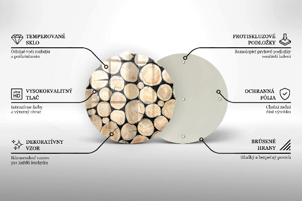 Chopping board Wood trunks of the tree