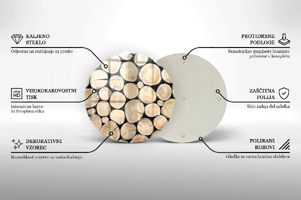 Chopping board Wood trunks of the tree