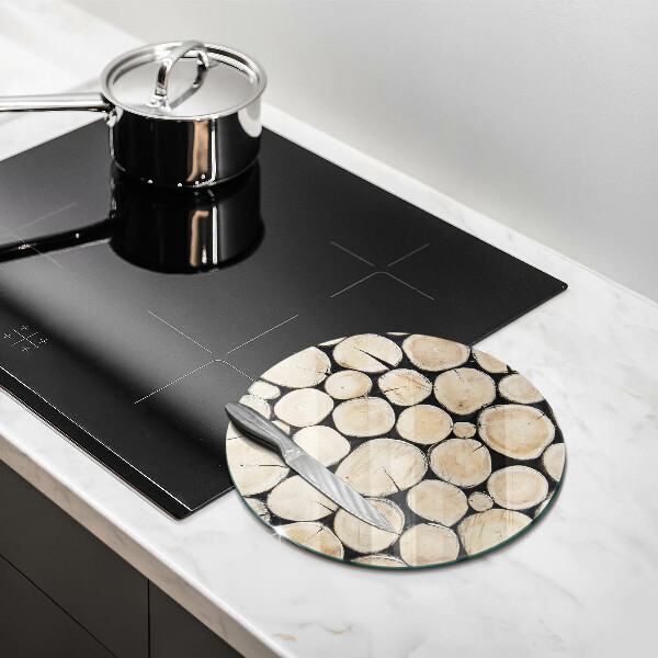 Chopping board Wood trunks of the tree