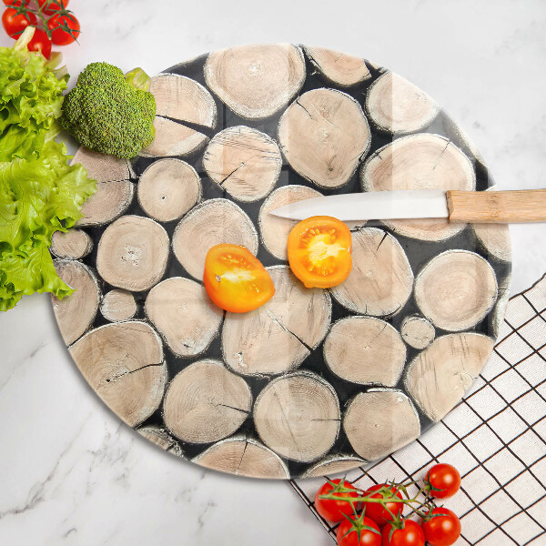 Chopping board Wood trunks of the tree