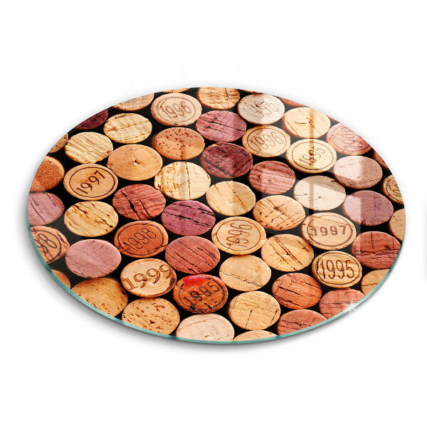 Chopping board Wine corks pattern