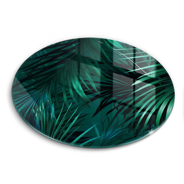 Cutting board Wild jungle leaves