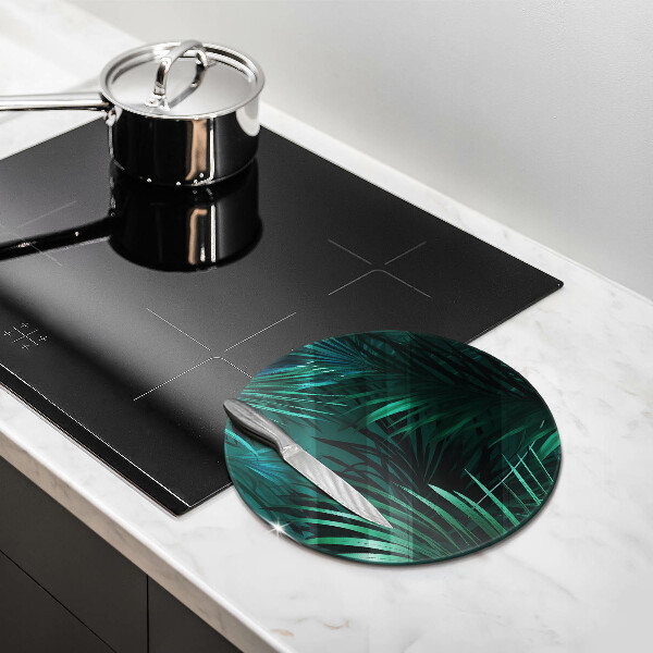 Cutting board Wild jungle leaves