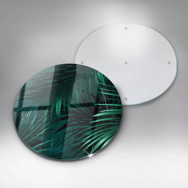 Cutting board Wild jungle leaves