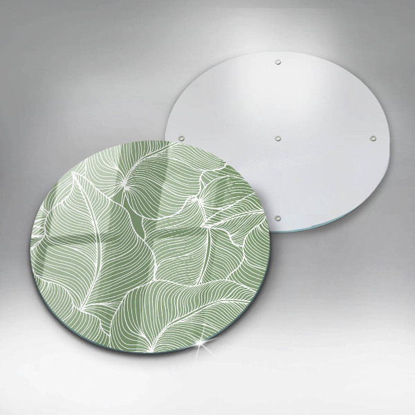 Cutting board Linear leaves