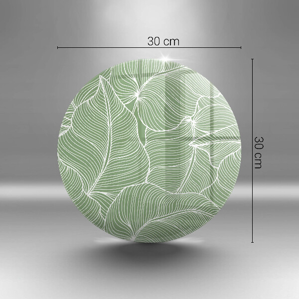 Cutting board Linear leaves