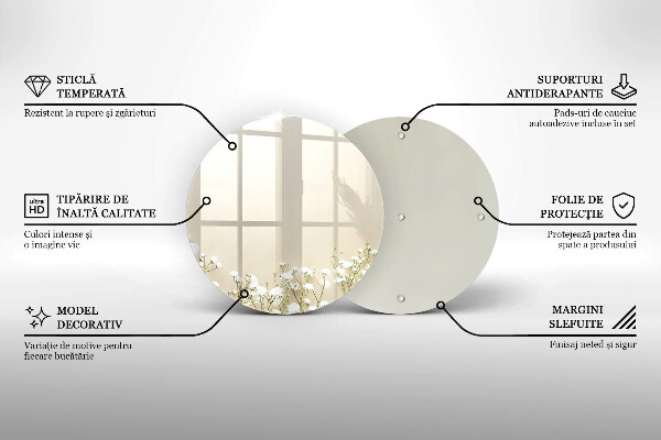 Chopping board Boho flowers