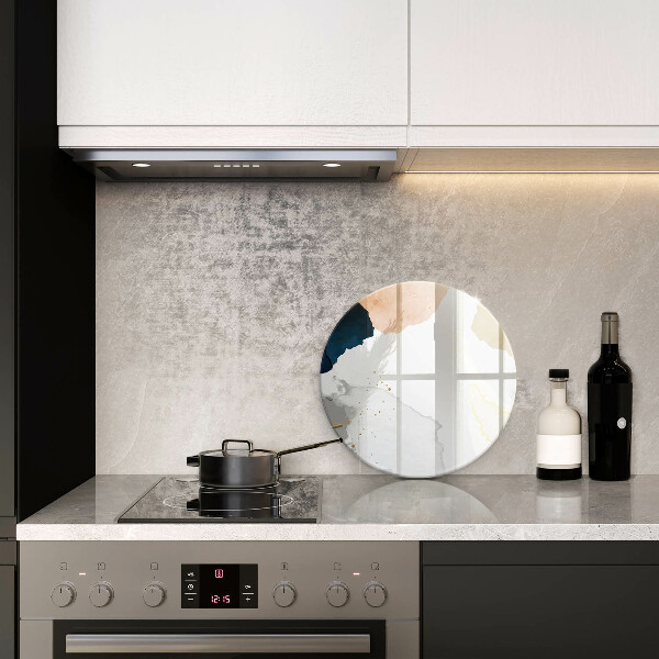 Chopping board glass Abstract spots