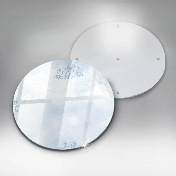 Kitchen worktop protector Delicate background