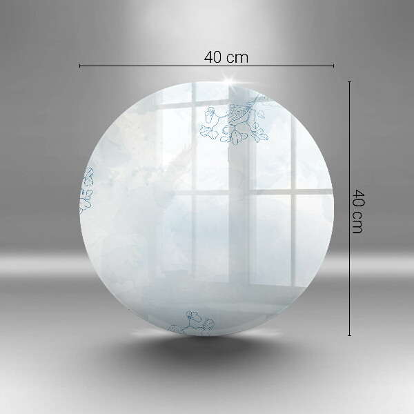 Kitchen worktop protector Delicate background