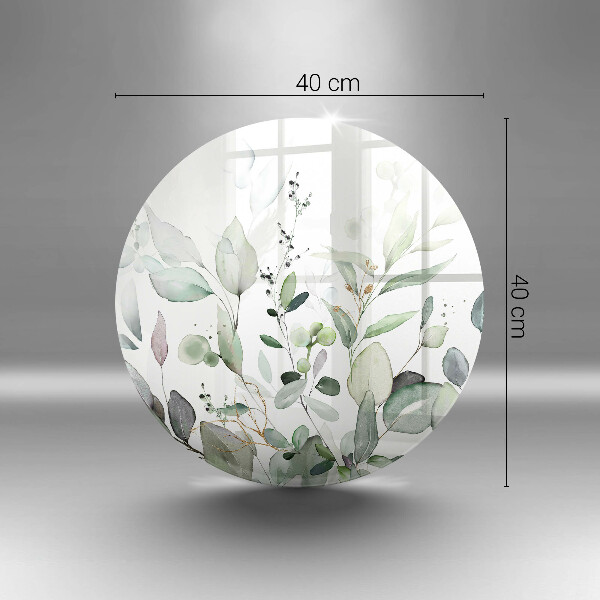 Kitchen worktop protector Watercolor plants