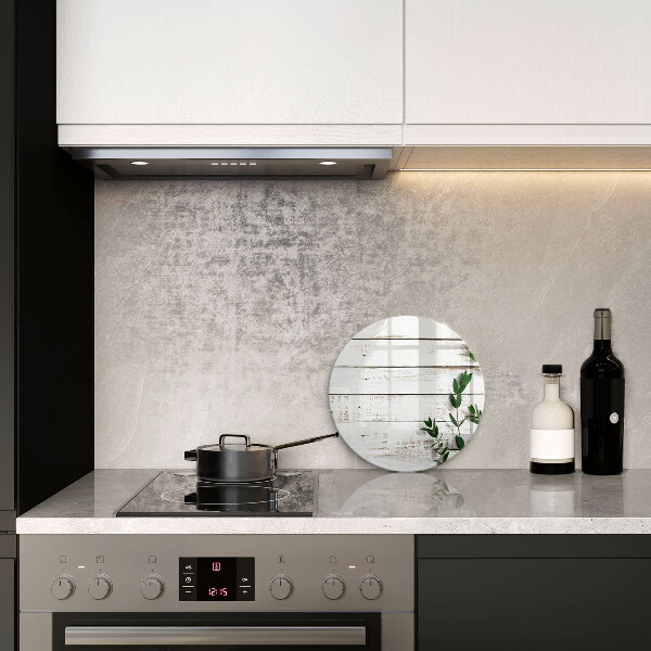 Kitchen worktop protector Old boards and leaves