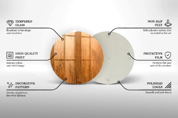 Kitchen worktop protector Wooden planks