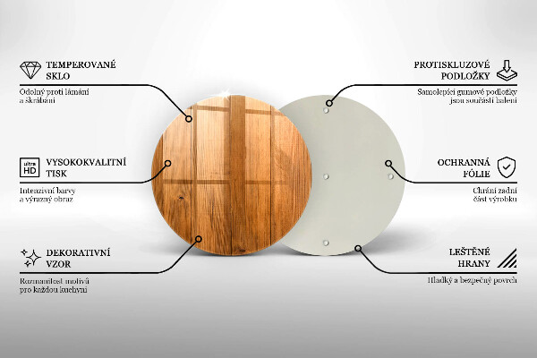 Kitchen worktop protector Wooden planks