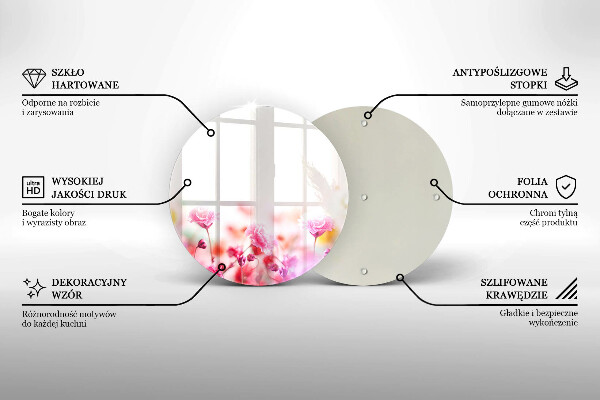 Kitchen worktop protector Flower meadow