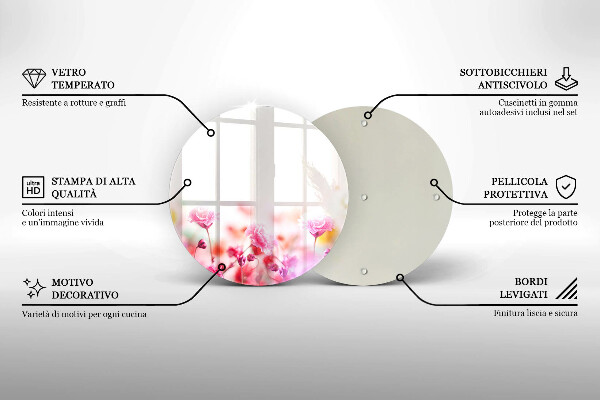 Kitchen worktop protector Flower meadow