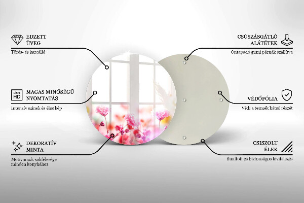 Kitchen worktop protector Flower meadow