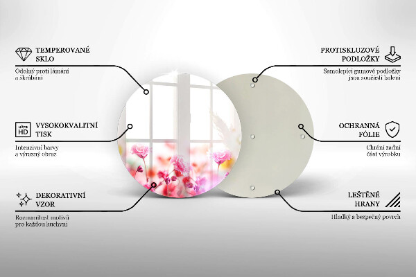 Kitchen worktop protector Flower meadow