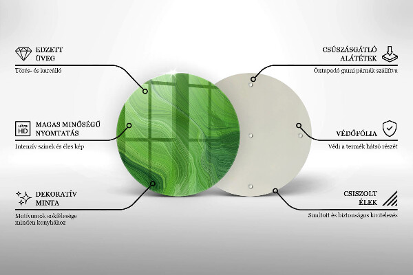 Kitchen worktop protector Abstract texture