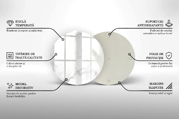 Kitchen worktop protector Modern marble