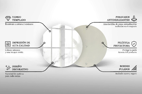 Kitchen worktop protector Modern marble