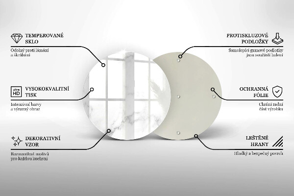 Kitchen worktop protector Modern marble