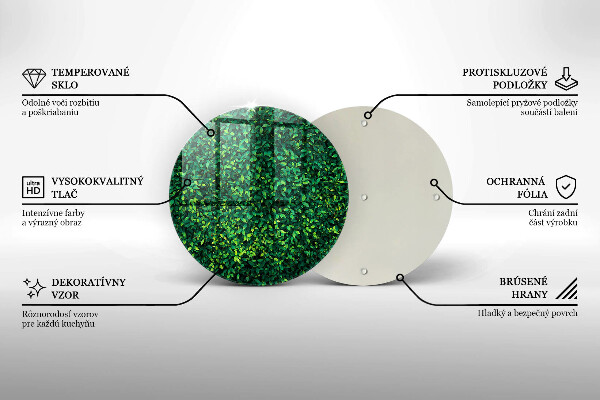 Kitchen worktop protector Plant small leaves