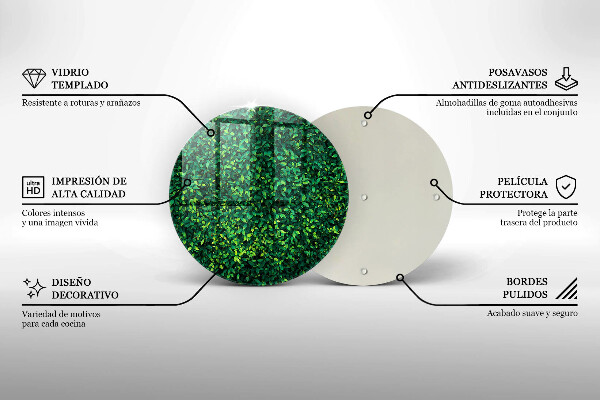 Kitchen worktop protector Plant small leaves