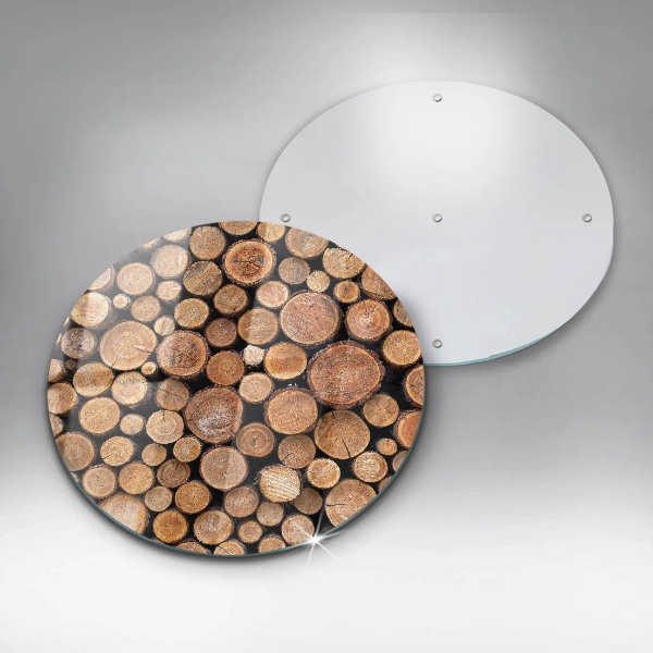 Kitchen worktop protector Tree trunks