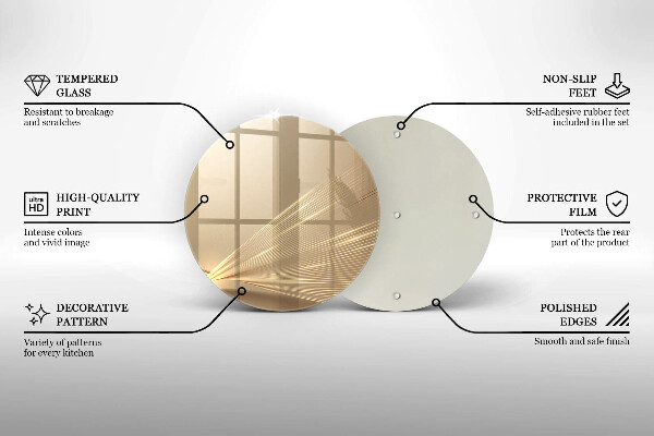 Kitchen worktop protector Modern abstraction