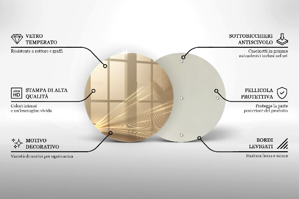 Kitchen worktop protector Modern abstraction