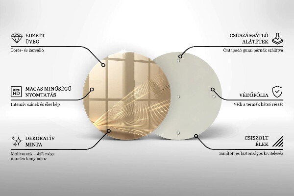 Kitchen worktop protector Modern abstraction