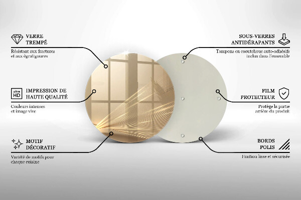 Kitchen worktop protector Modern abstraction