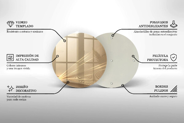 Kitchen worktop protector Modern abstraction